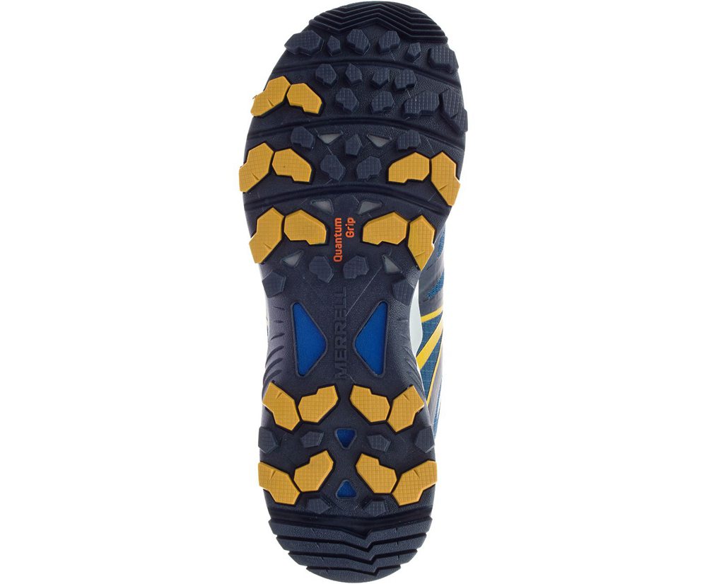Merrell Hiking Boots Blue - MQM Flex 2 Mid GORE-TEX® - Mens 49AJBOGUY